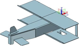 使用中望3d进行钣金飞机设计 下