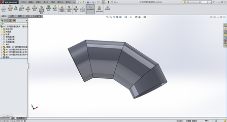 SolidWorks 2014软件钣金展开视频教程 展开放样铆工钳工管工软件